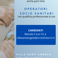 Cerchiamo infermieri e oss